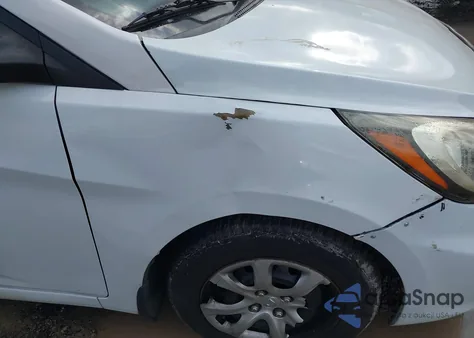 2012 Hyundai Accent Gs из США, поврежденный, VIN KMHCT5AEXCU028649